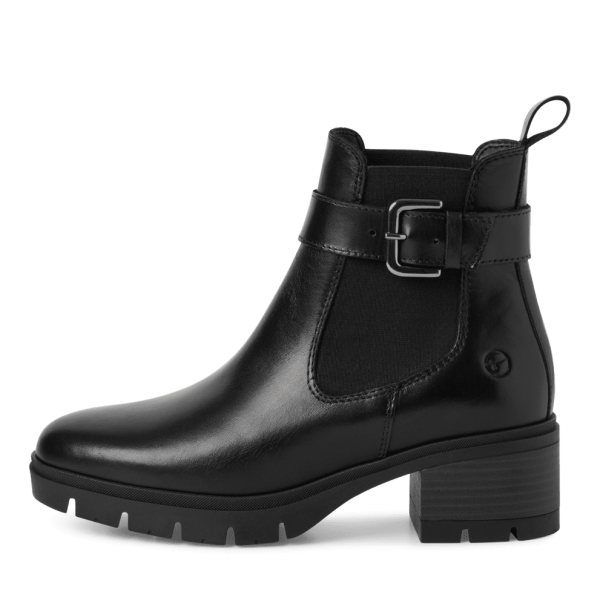 Tamaris Chelsea Donna in Cuoio con Tacco e Plateau
