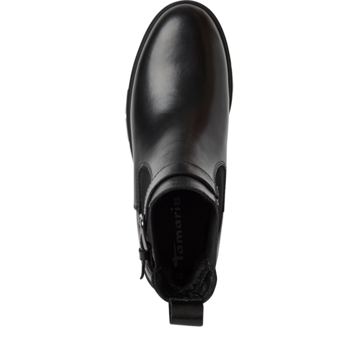 Tamaris Chelsea Donna in Cuoio con Tacco e Plateau
