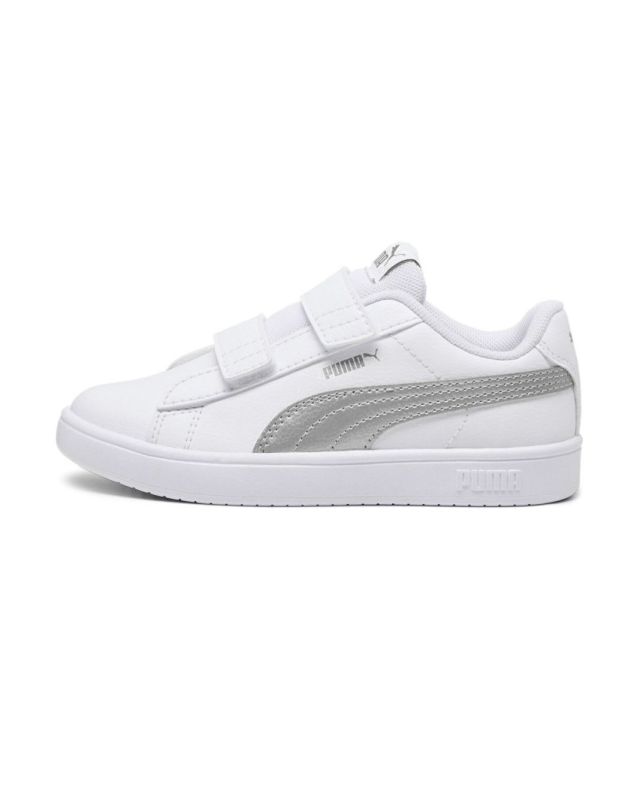 Puma Rickie Classic White Metallic Silver