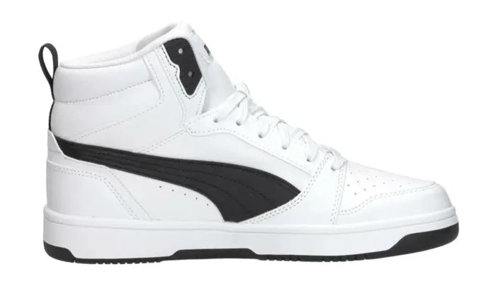 Puma Rebound V6 Mid Sneakers Junior Bianche