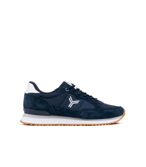 Sneakers casual da uomo in pelle camoscio