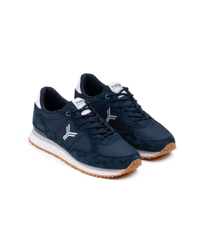 Sneakers casual da uomo in pelle camoscio