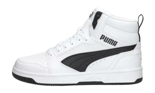 Puma Rebound V6 Mid Sneakers Junior Bianche