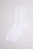 Calzini sportivi con polsino comfort bianco