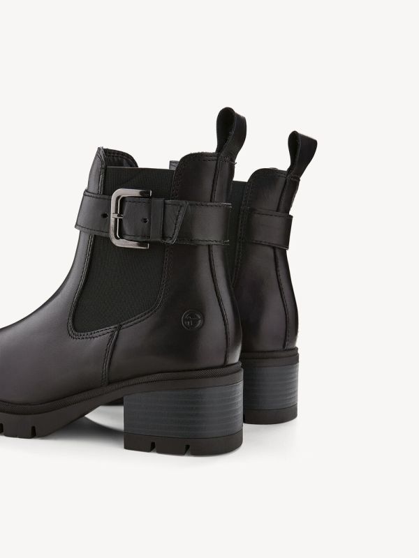 Tamaris Chelsea Donna in Cuoio con Tacco e Plateau