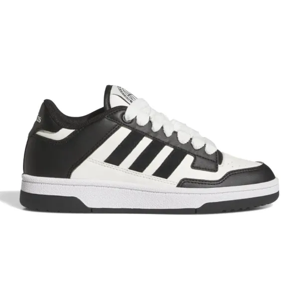Adidas Rapid Court Low J Bianco Nero