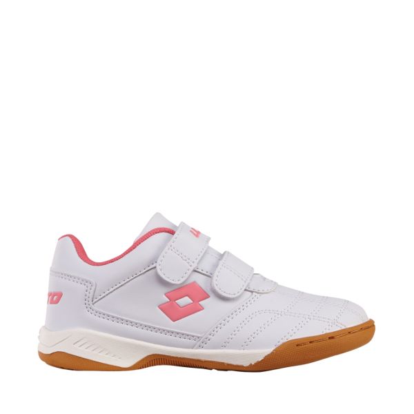 Scarpe sportive da bambina bianche e rosa