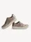 Sneakers marrone in pelle