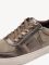 Sneakers marrone in pelle