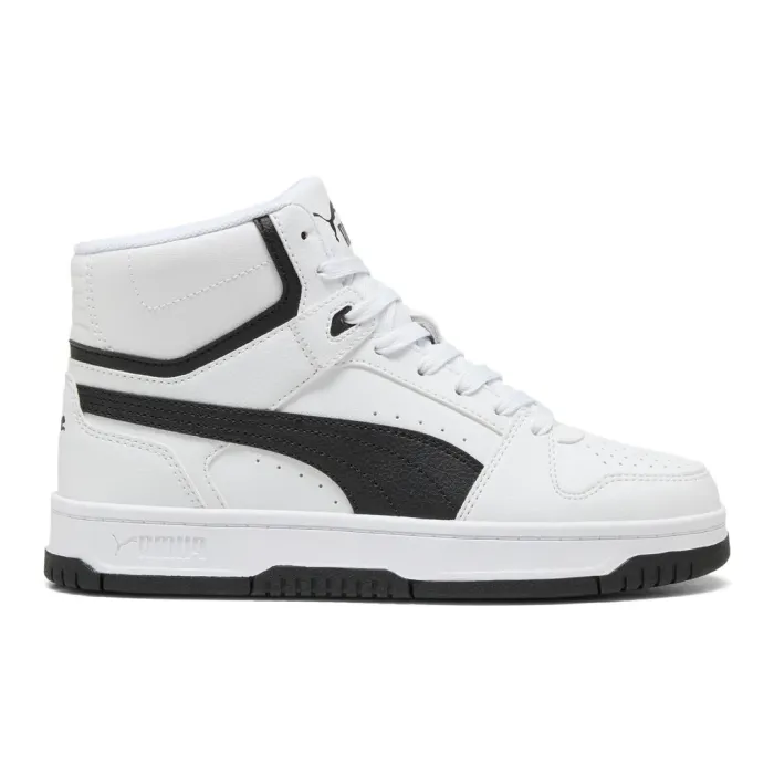 Sneakers Alte Puma Rebound V6 Bicolore Bianco e Nero