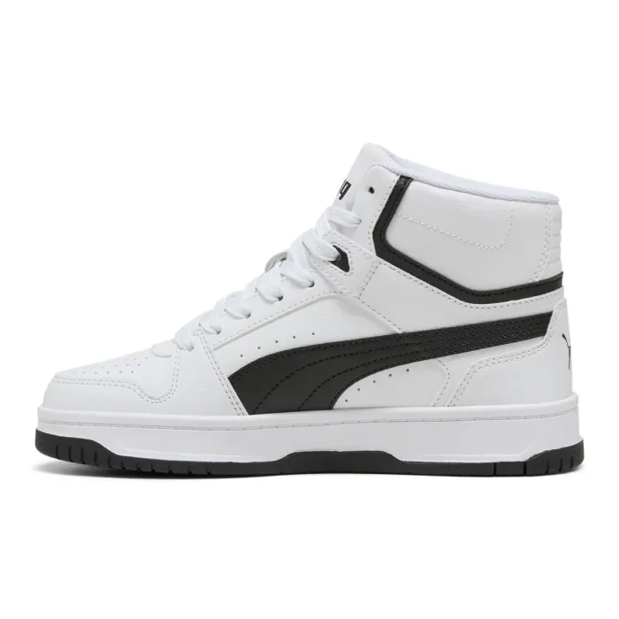 Sneakers Alte Puma Rebound V6 Bicolore Bianco e Nero