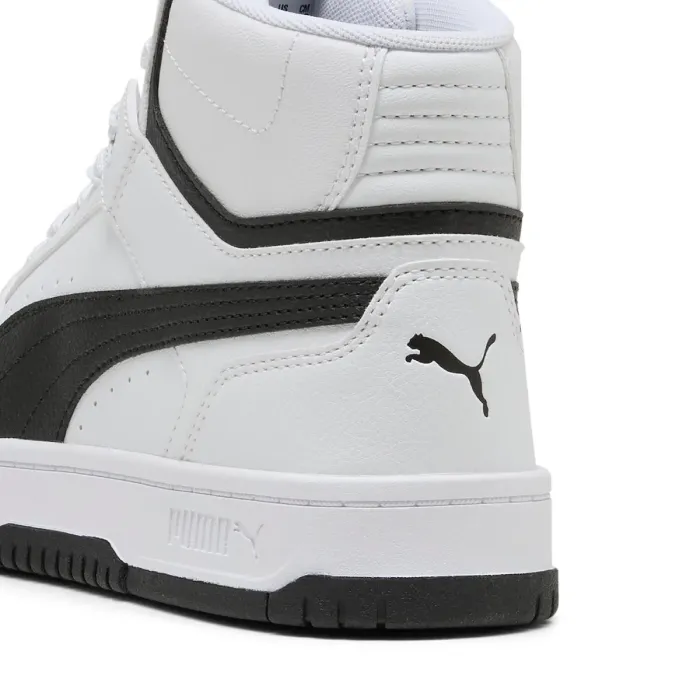 Sneakers Alte Puma Rebound V6 Bicolore Bianco e Nero