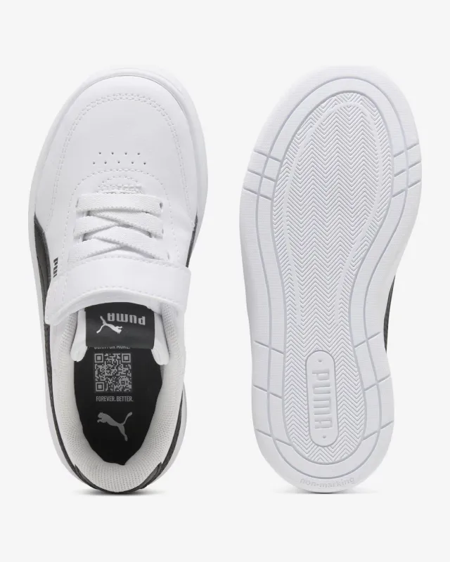 Puma Court Classic Clean Junior Bianco