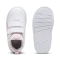 Sneakers primi passi Courtflex v6 Bianco Rosa
