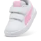 Sneakers primi passi Courtflex v6 Bianco Rosa