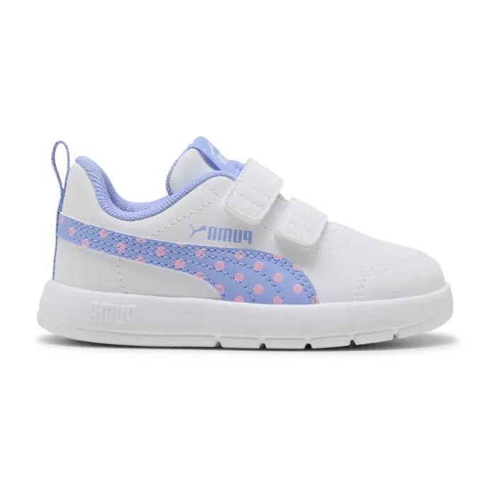Courtflex V3 Dotty V Inf Bianco Lilla Bimba