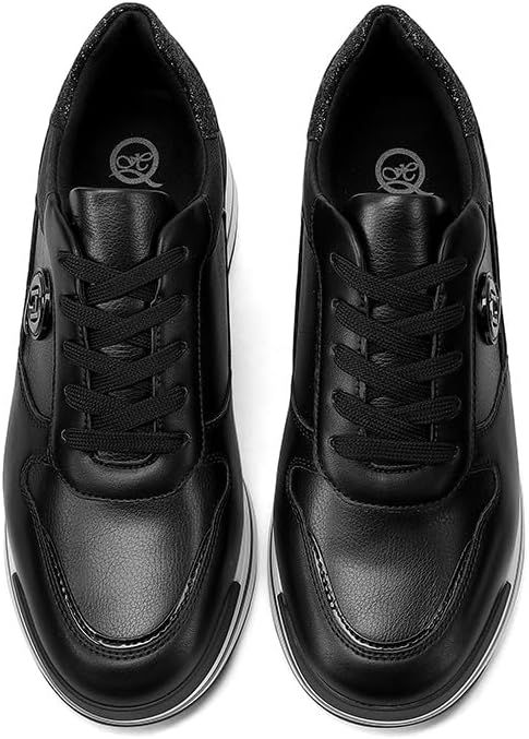 Sneakers nere con suola alta