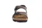 Sandalo doppia fibbia in eco-suede