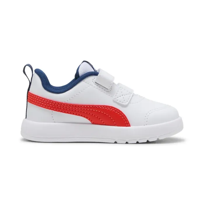 Scarpe primi passi Courtflex V3 V Inf Bianco Rosso
