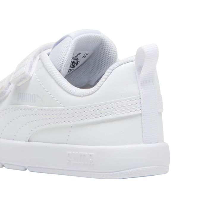 Scarpe da bambino Puma Courtflex V3 bianche