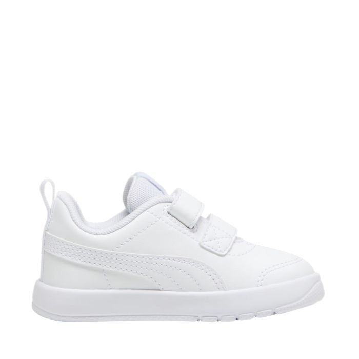 Scarpe da bambino Puma Courtflex V3 bianche