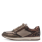 Sneakers Eleganti Taupe Glam con Zip
