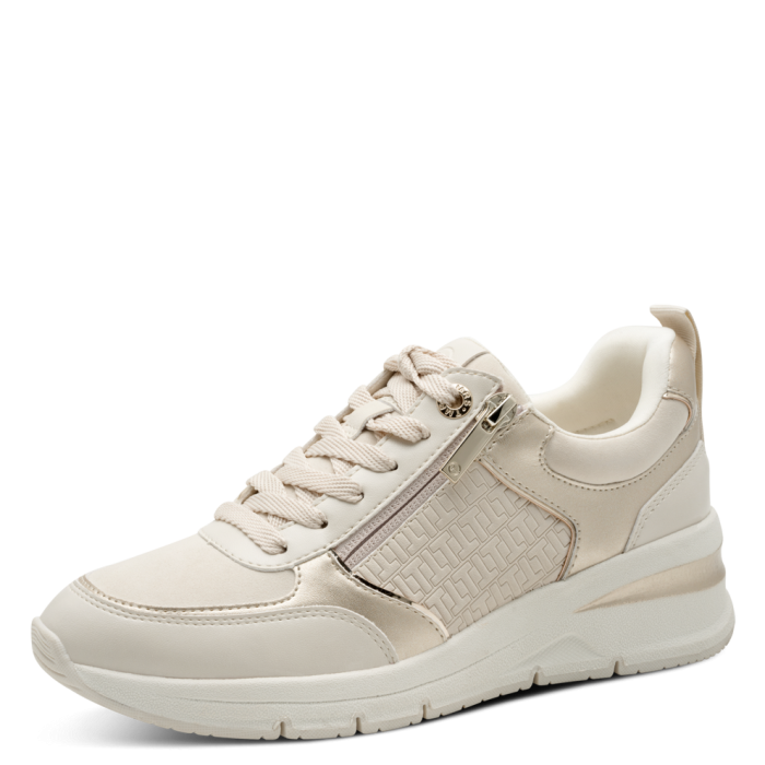 Sneakers Ivory Comb da Donna con zip