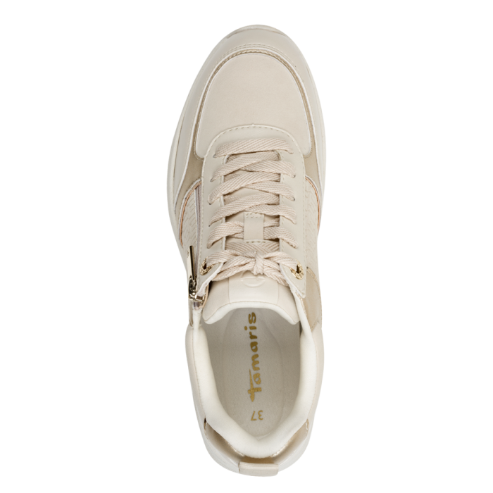 Sneakers Ivory Comb da Donna con zip