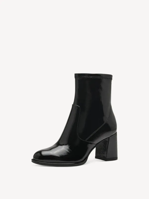 Stivaletti con tacco largo da 7,5 cm