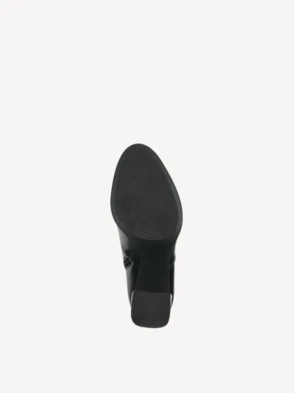 Stivaletti con tacco largo da 7,5 cm