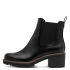 Stivaletto con tacco e zip laterale
