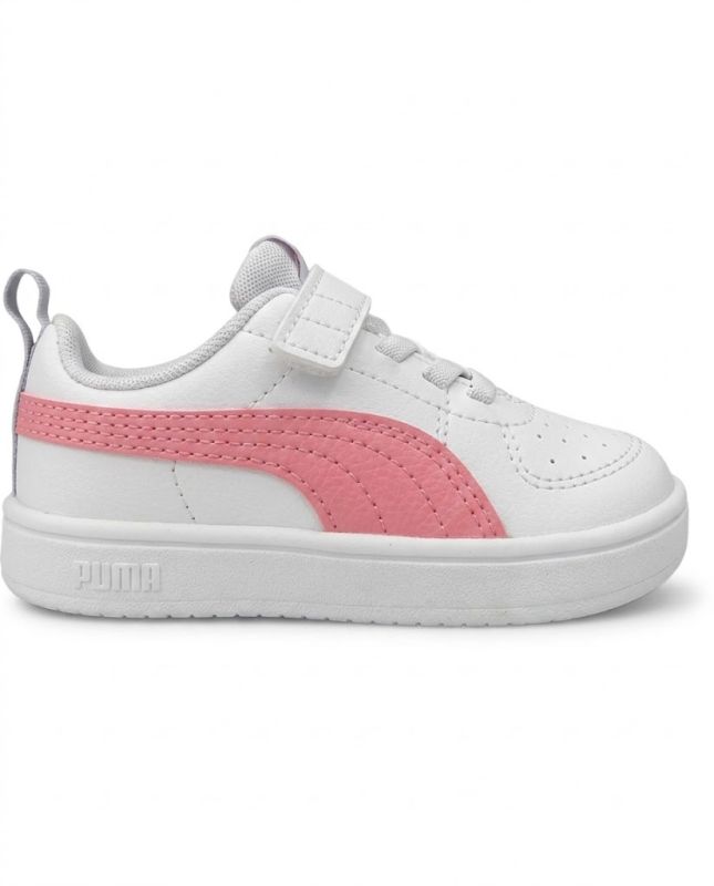RICKIE AC + Inf Sneaker bimba bianca/rosa