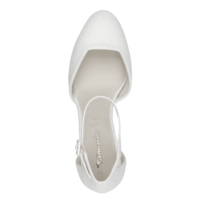Pump Tamaris Vegan con Cinturino e Tacco Comodo 6 cm